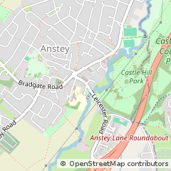 Map of Leicester