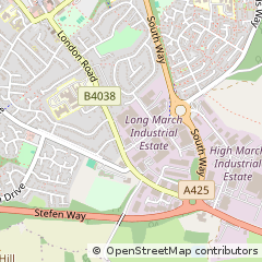 Map of Daventry