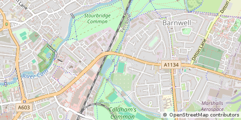 Map of Cambridge