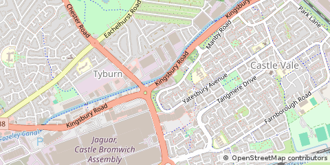 Map of Birmingham