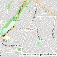 Map of Bournemouth