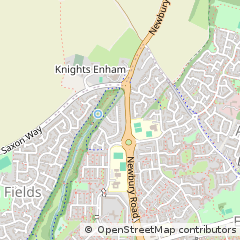 Map of Andover, Hampshire