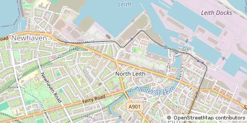 Map of Edinburgh