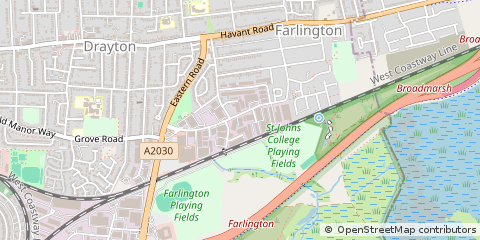 Map of Portsmouth, Hampshire