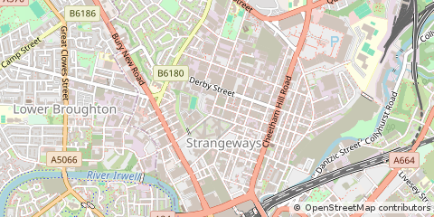 Map of Manchester