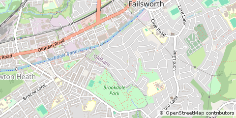 Map of Manchester