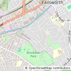 Map of Manchester