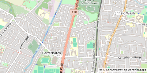Map of Enfield