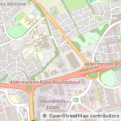Map of Basingstoke