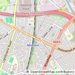 Map of Manchester