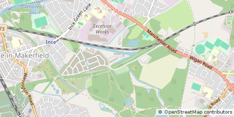 Map of Wigan
