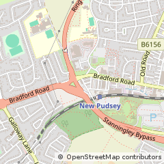 Map of Pudsey