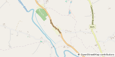 Map of Banbridge, County Down
