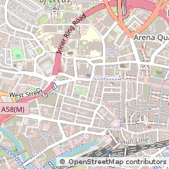 Map of Leeds