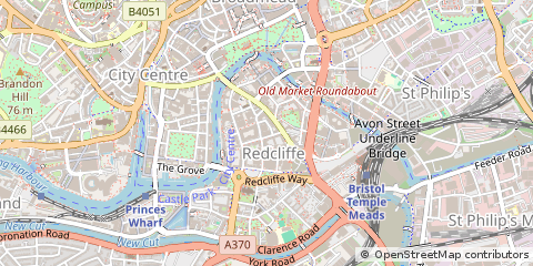 Map of Bristol