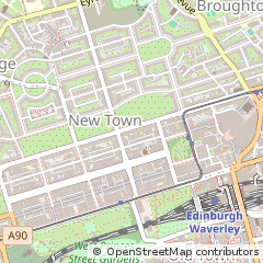 Map of Edinburgh