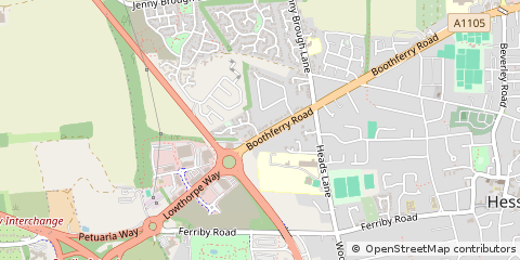 Map of Hull, East Yorkshire