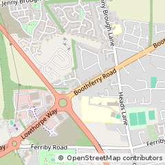 Map of Hull, East Yorkshire