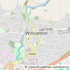 Map of Somerset