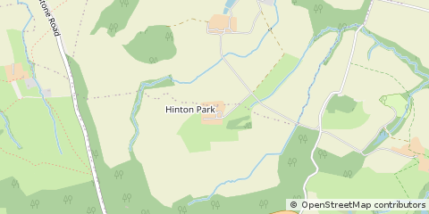 Map of Hinton ST. George, Somerset