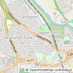 Map of Lewes