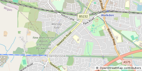 Map of Manchester