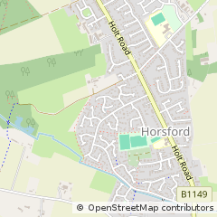 Map of Norwich, Norfolk