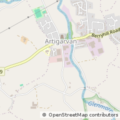 Map of Strabane, Co Tyrone