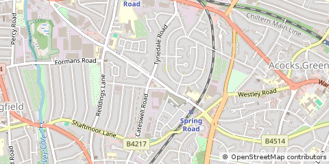 Map of Birmingham