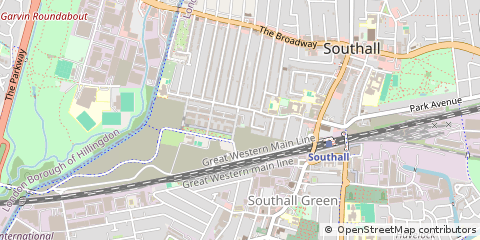 Map of Southall