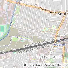 Map of Southall