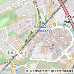 Map of Sheffield