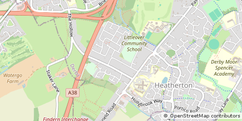 Map of Derby