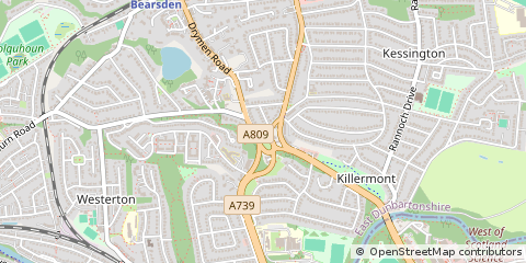 Map of Glasgow