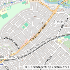 Map of Bournemouth