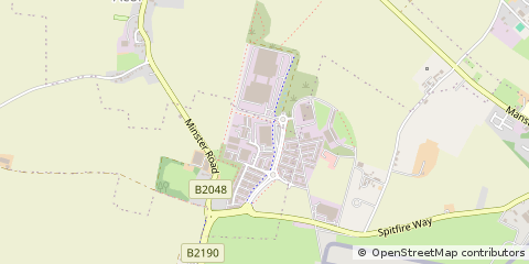 Map of Ramsgate, Kent