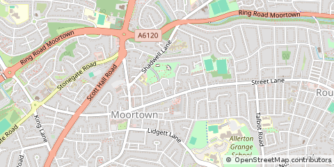 Map of Leeds