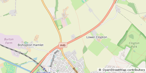 Map of Stratford-Upon-Avon