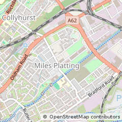 Map of Manchester