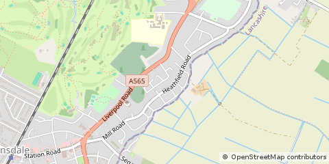 Map of Southport
