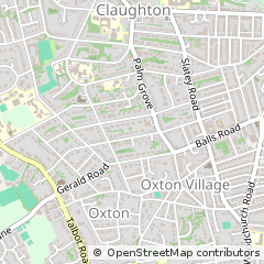 Map of Prenton, Merseyside