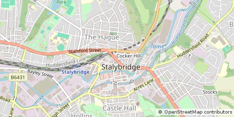 Map of Cheshire