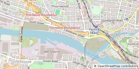 Map of Glasgow