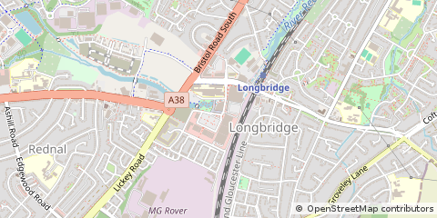 Map of Birmingham