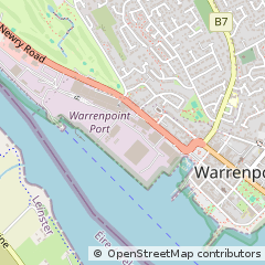 Map of Warrenpoint, Co Down