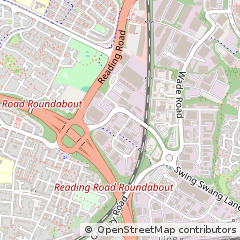 Map of Basingstoke, Hampshire