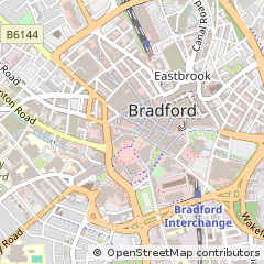 Map of Bradford