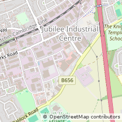 Map of Letchworth Garden City, Hertfordshire