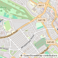 Map of Watford
