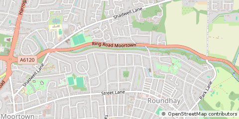 Map of Leeds